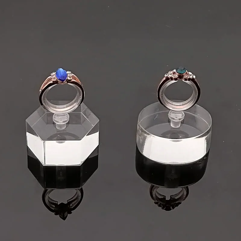 3-Pack Velvet Ring Display Stands – 6-Slot Ring Holder For Jewelry Showcase & Storage