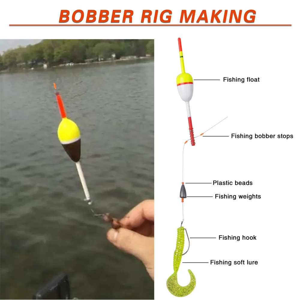 Plastic Fishing Bobber Float Stops with Beads Slip Bobber Stop String Knots  Fishing Tackle Accessories from Dhgate Fishing Accessories - price 5.99