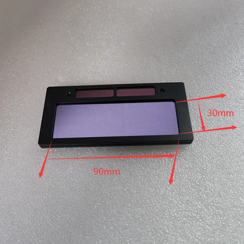 Solar Auto Darkening Welding Lens Panel Welding Helmet Mask Automation Filter Shade Eyes Goggles Repalcement Filter Lens - View #3
