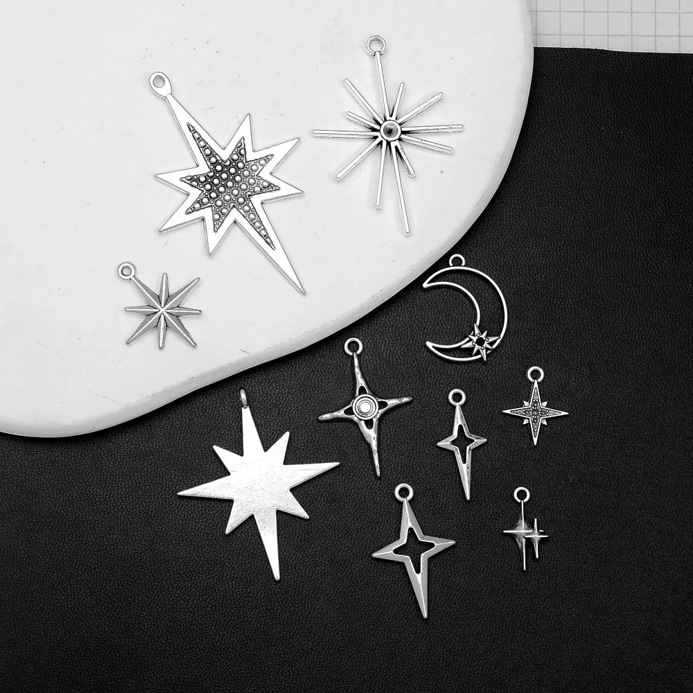 Astral Charms Mini Morning Star Pendant: 8 DIY Jewelry Supplies