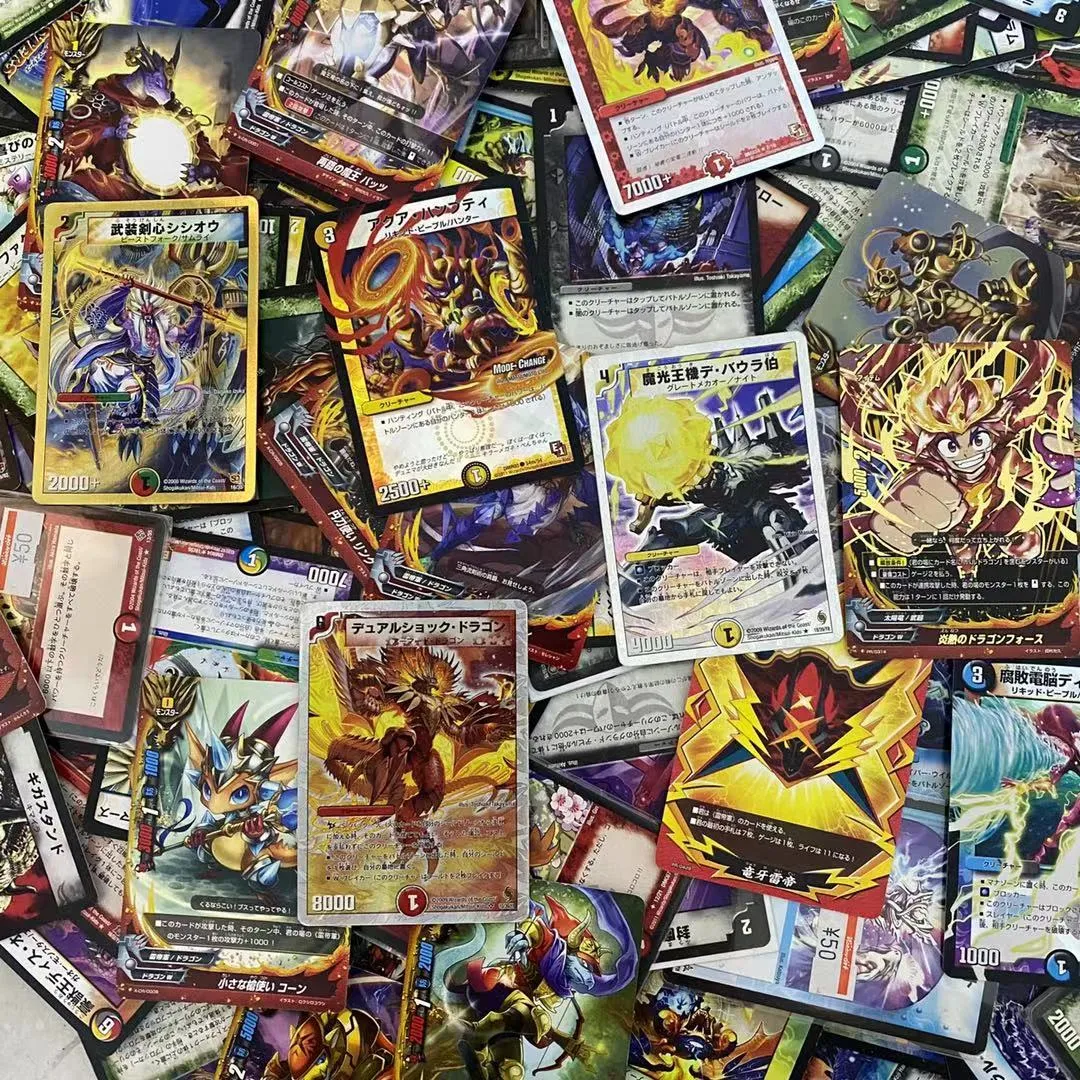 SUPER DUEL MASTERS HEROES BATTLE Card Game TCG Golden Laser 3D