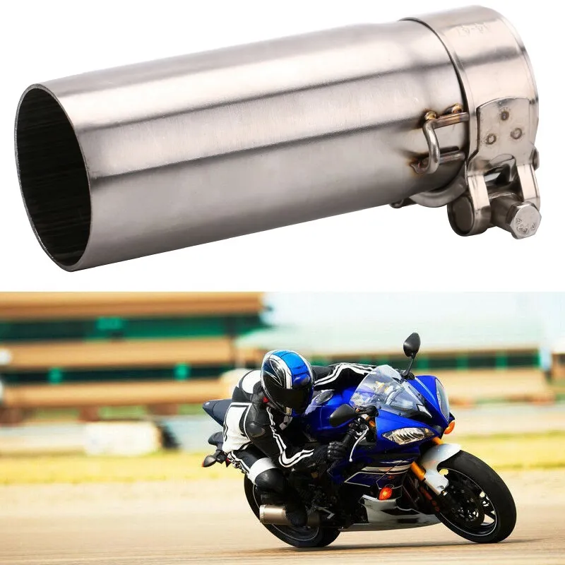 Motorcycle Exhaust Muffler Middle Link Pipe System Kit for Yamaha