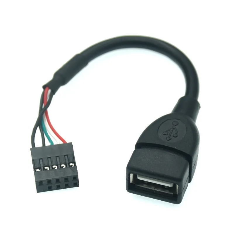 9 Pin USB Motherboard Header Cable Internal To USB2.0 Bus Adapter For Desktop PCs From Ddmyaug 8.09 DHgate.Com