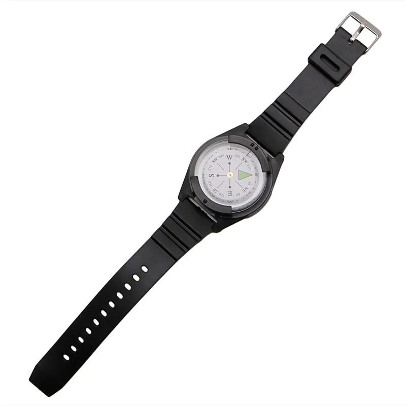 Hunting watch with compass outlet