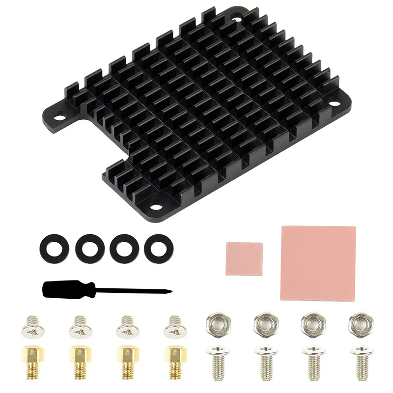 Aluminum Heatsink For Raspberry Pi CM4 - Perfect Fit With Antenna Notch, Better Cooling