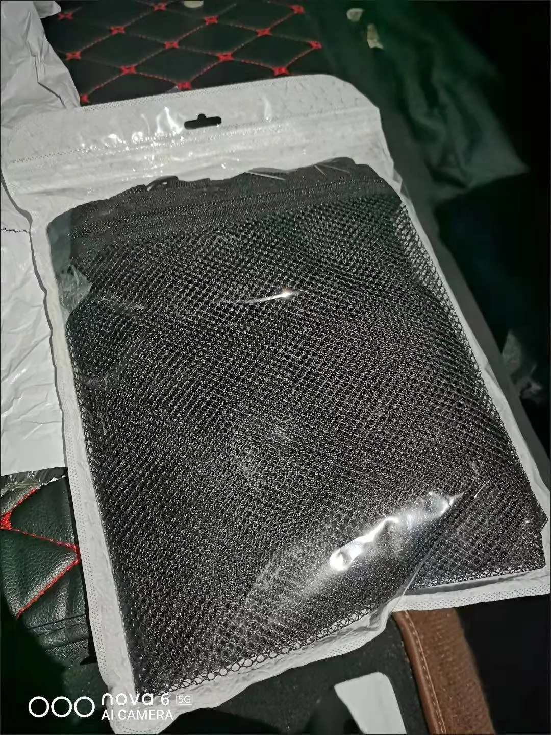 Car Ceiling Storage Net - Universal Roof Cargo Net Bag with Zipper for ...