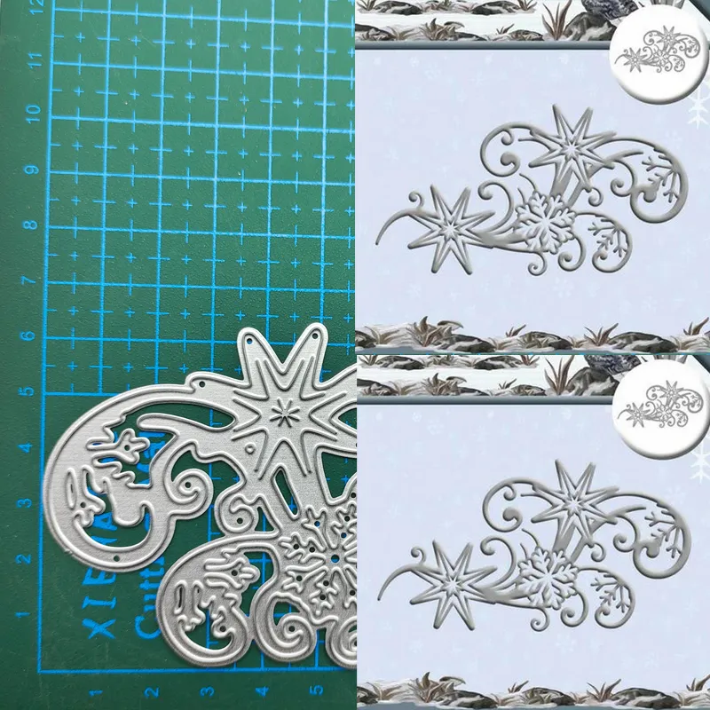 A Set of Snowflake Design Patterns Metal Cutting Die Stencil for DIY Scrapbooking Album Photo Embossing Paper Card Craft Decor – buy at low prices in the online store A Set of Snowflake Design Patterns Metal Cutting Die Stencil for DIY Scrapbooking Album Photo Embossing Paper Card Craft Decor – buy at low prices in the online store