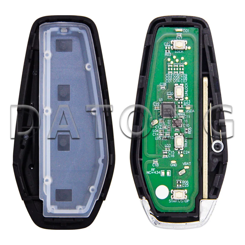 DHgate.com:2024Datong World Car Remote Key Fob for BYD Qin PLUS, DM-i ...