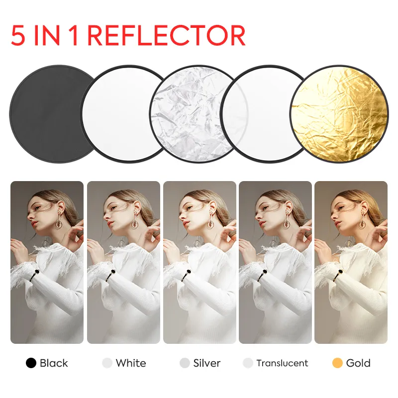 Add Light Reflector 43 Inch Photography Light Reflectors Kit ... From Ddmyapr, $14.3 ...