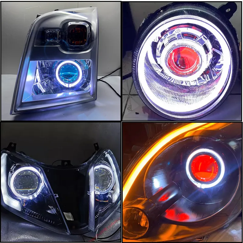 DHgate.com:5/3 Universal Bi-LED Projector Lens Shrouds Kit DHgate.com:5/3 Universal Bi-LED Projector Lens Shrouds Kit
