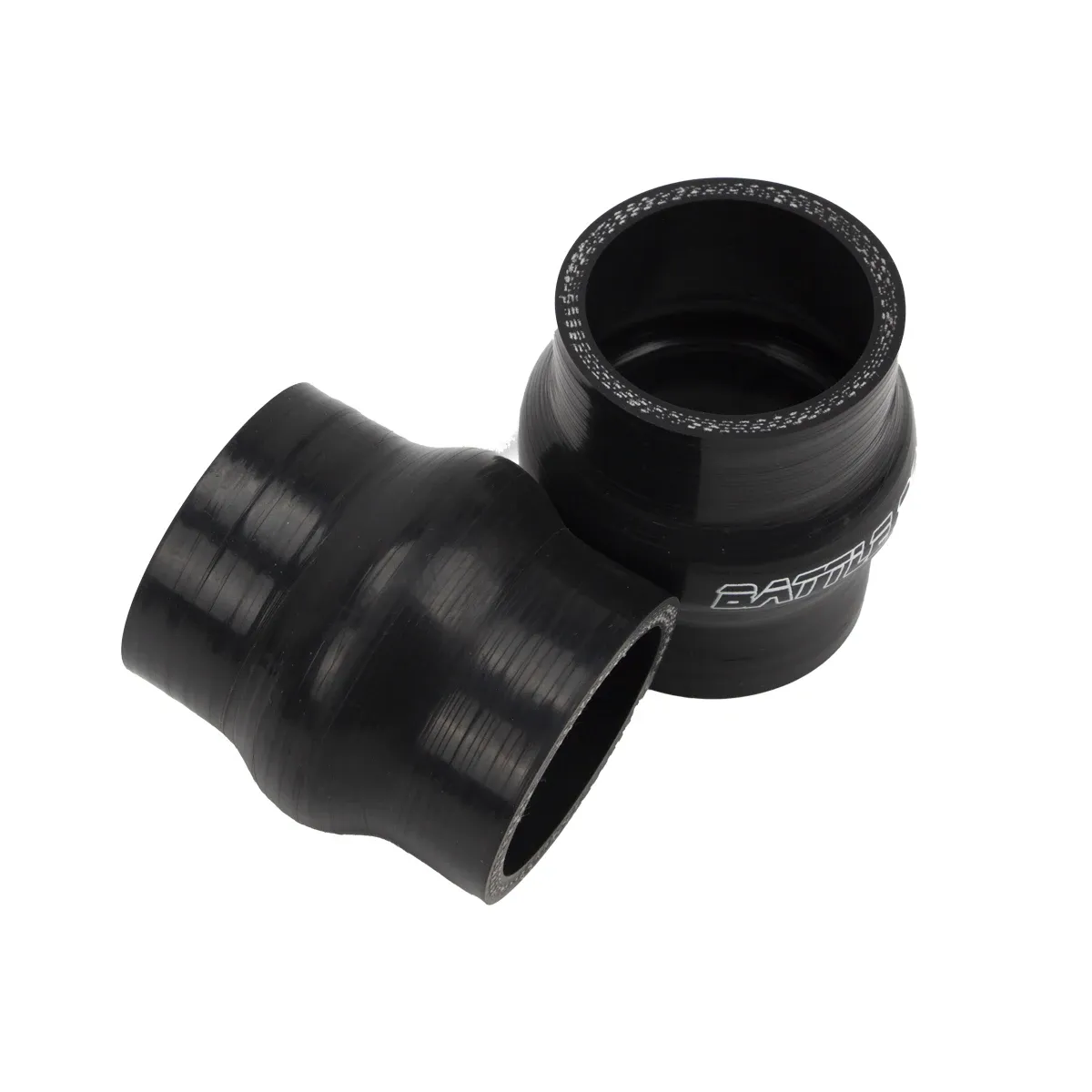 2.5" To 3" (64mm To 76mm) Straight Reducer Silicone Turbo Hose Coupler Kit