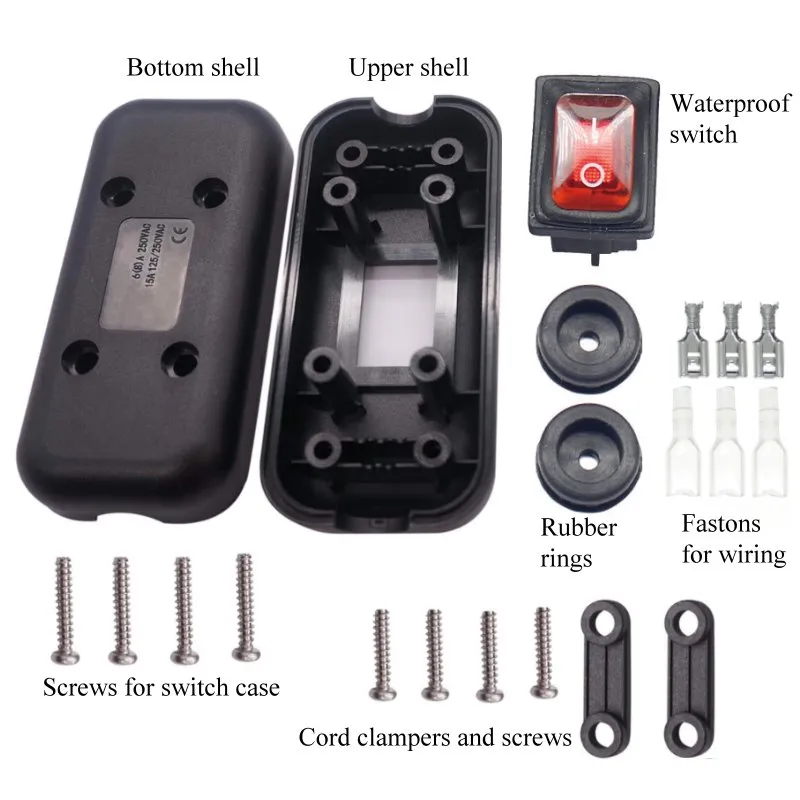 Inline Cable Rocker Switch DHgate.com:Waterproof 12V Switch 6A 250VAC IP65 Inline Cable Rocker ...