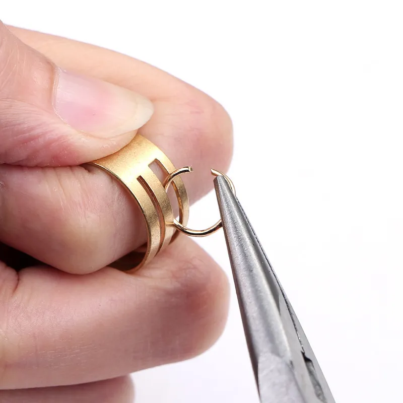 Jewelry Making Tools: Vintage Copper Easy Open Jump Ring Tool For