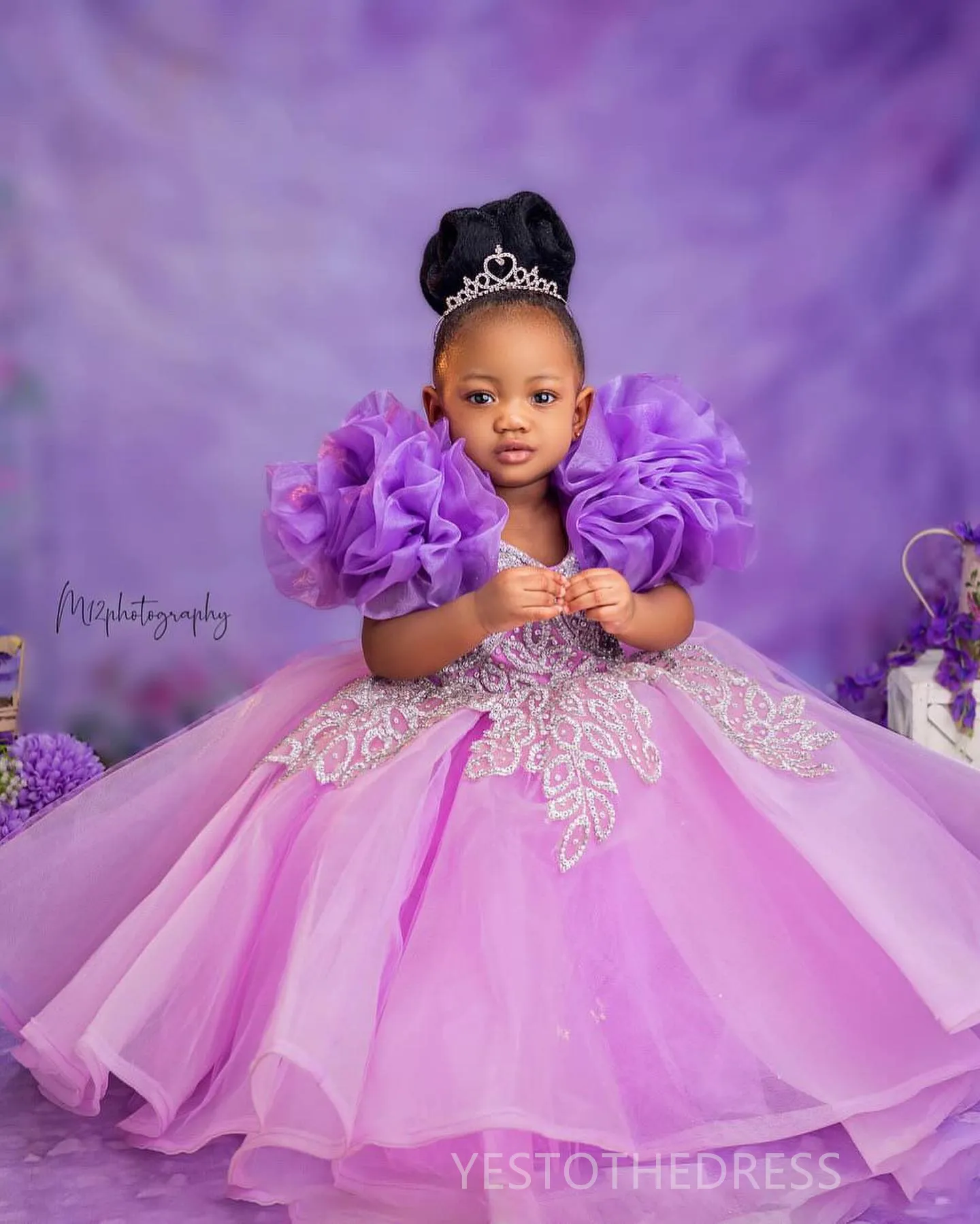 Girls on film lace tiered dress online