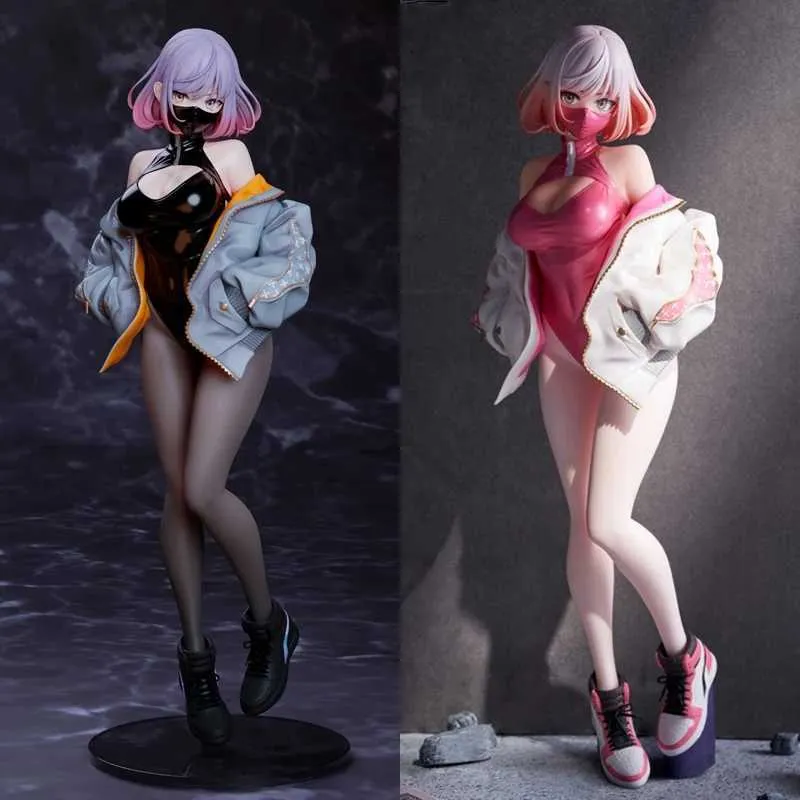 Astrum 24cm Luna Anime Figure Sexy Black Pink Mask From