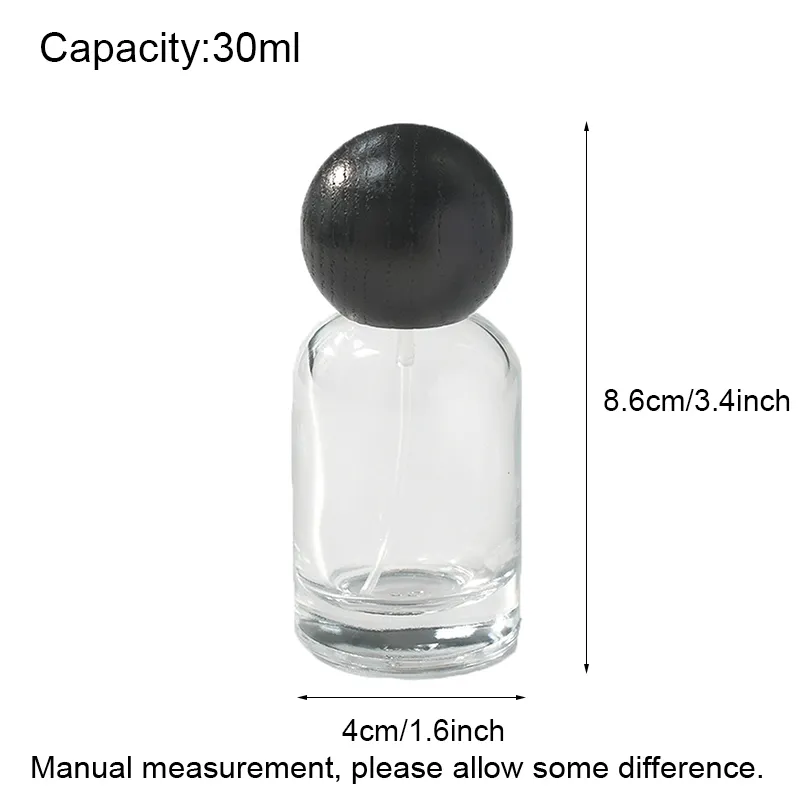 Flacon Voyage Parfum Rechargeable En Verre - 50 Ml - Atomiseur Doré