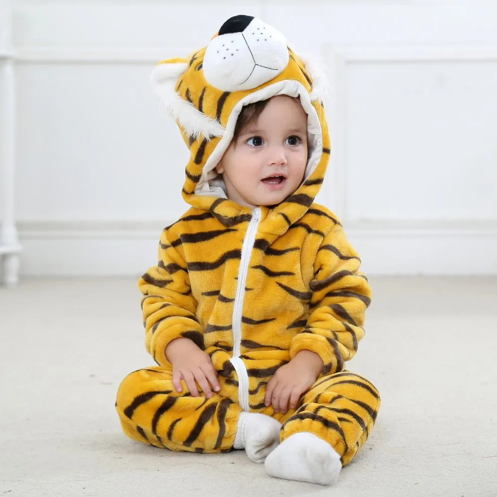 Baby tiger pajamas sale