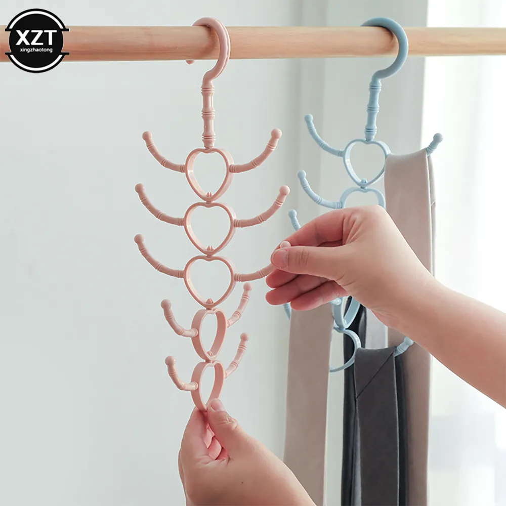 Hat Hangers Multi Tier Rotating Closet Organizer With 10 Hooks For