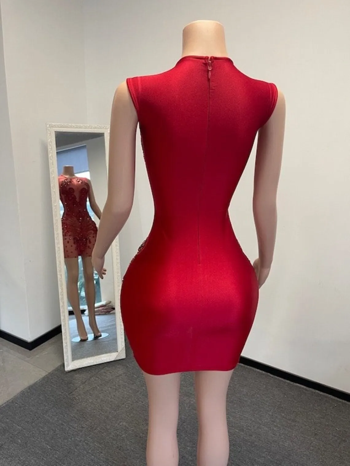 Luxury Red Sheer Short Prom Dresses Elegant African American Cocktail Gowns  From Jjsfashion, $149.79 | DHgate.Com