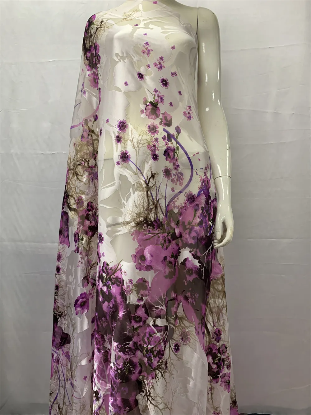 5 Yards Rayon Polyester Silk Burnout Tulle Lace Fabric for Women Dress from  Dhgate Frames and Mouldings - price 96.5