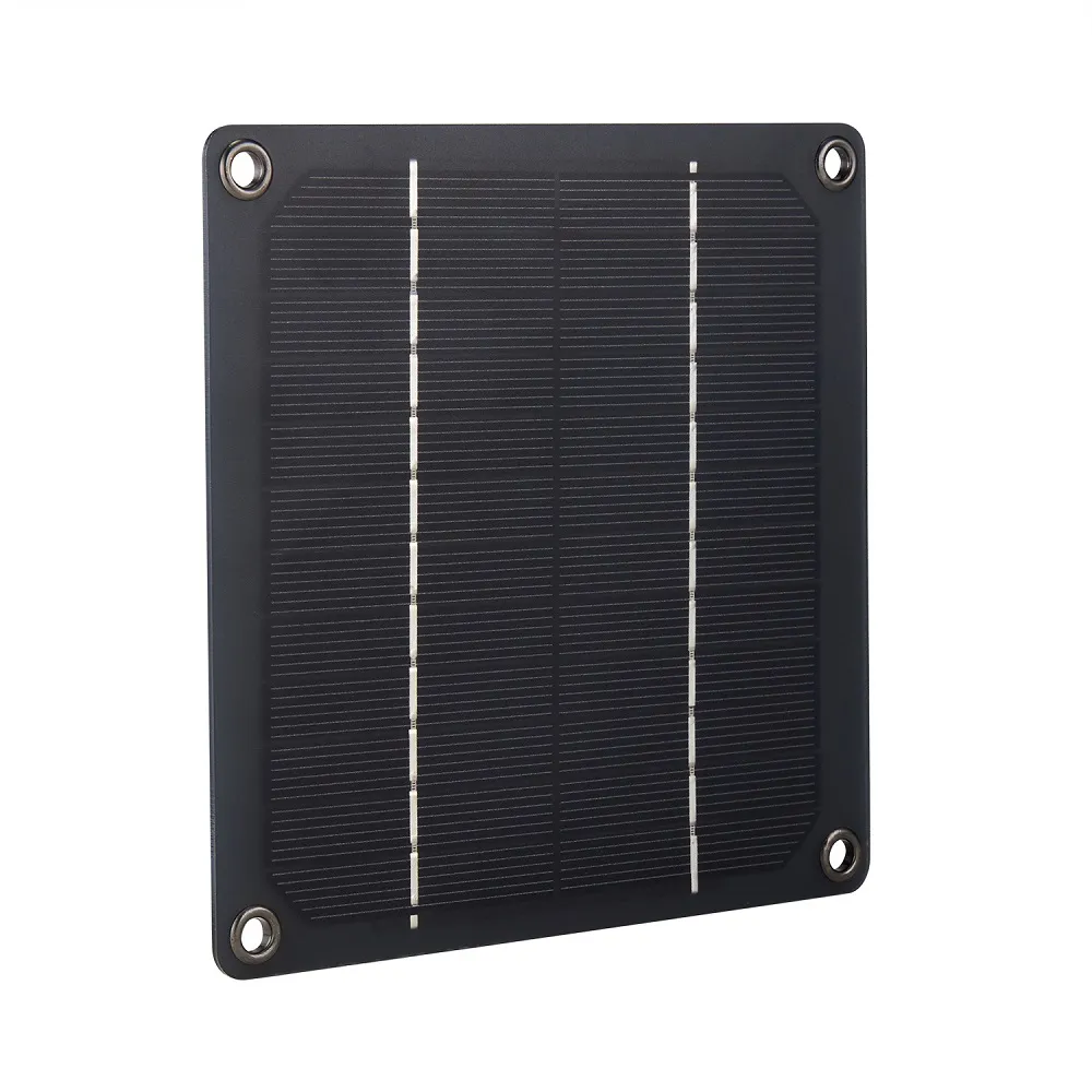 10W 12V Solar Exhaust Fan 6 Inch Mini Ventilator For Greenhouse, RV ...