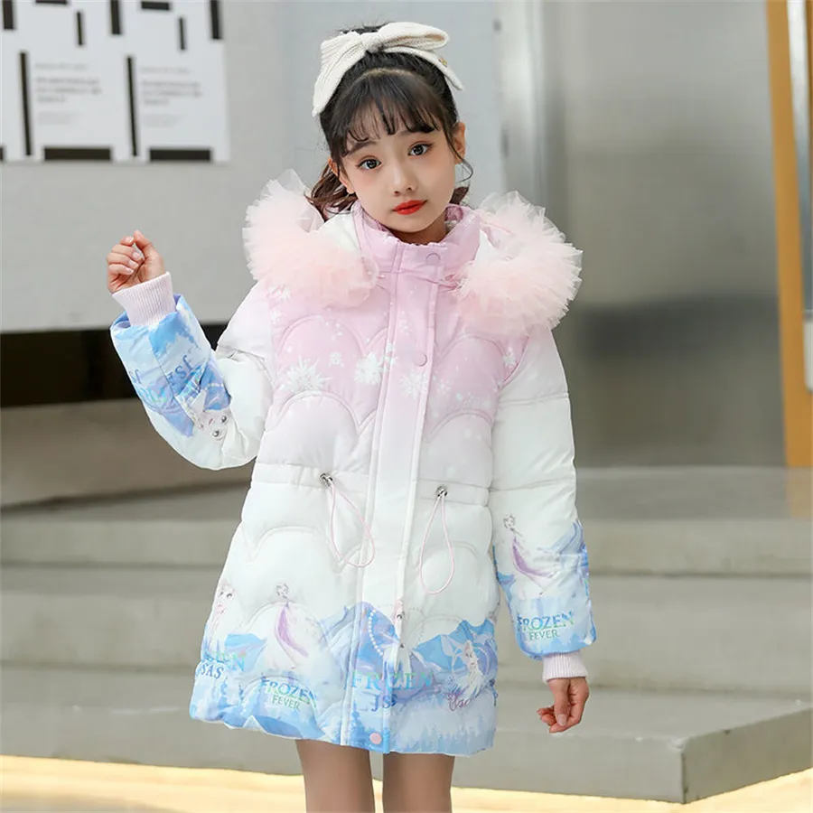 DHgate.com:Waterproof Shiny Down Jacket for Girls - Hooded