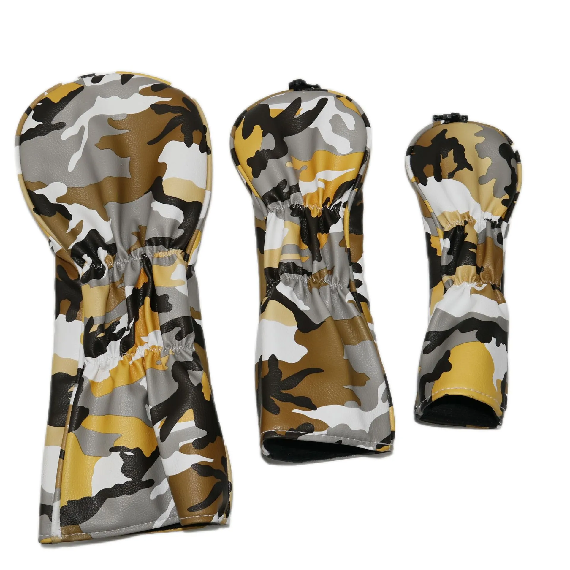 Set of 4 Desert Camo Driver, Woods & Putter Head Covers Set of 4 Desert Camo Driver, Woods & Putter Head Covers