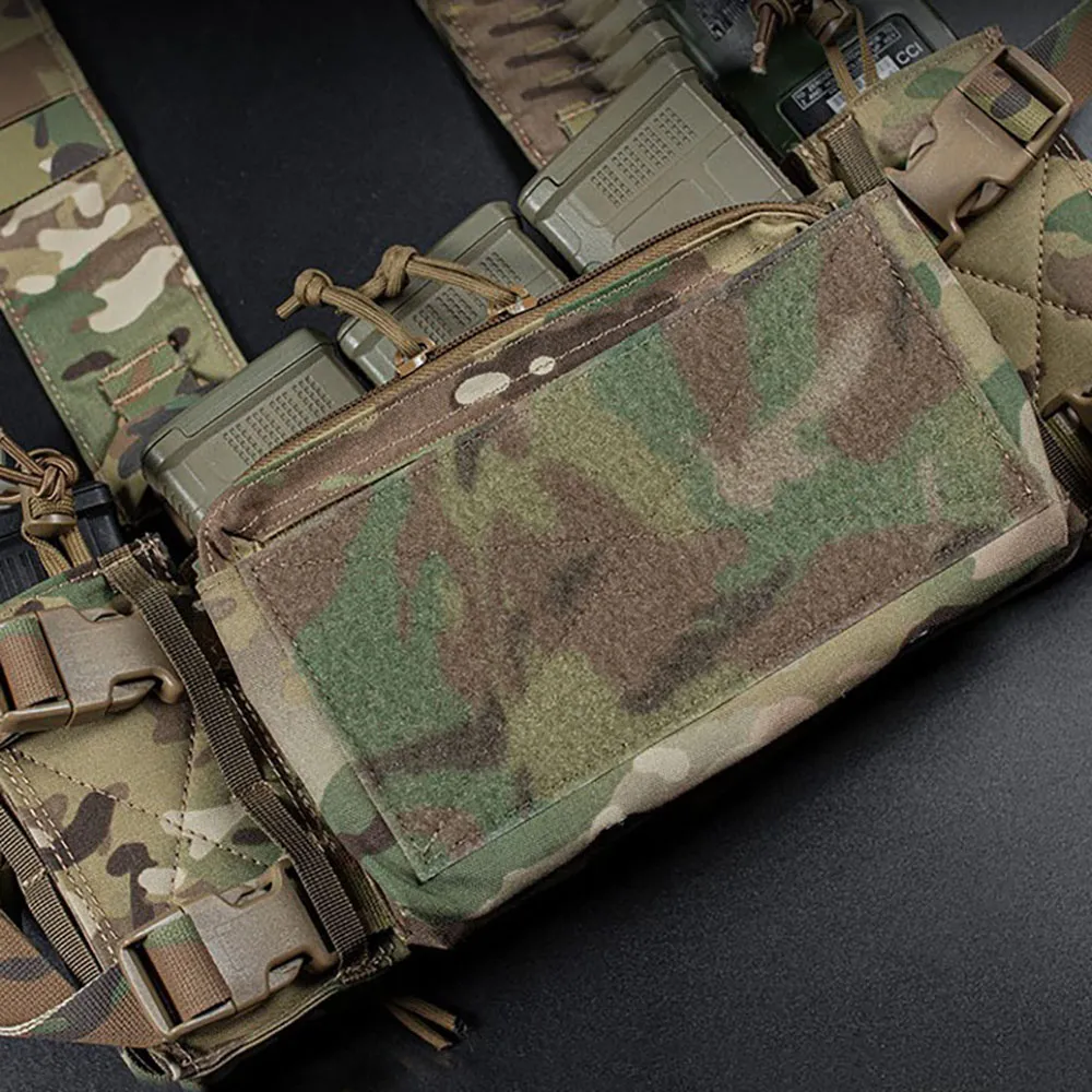 Micro Fight Chassis Pocket Zipper Insert Tactical Chest Rig Double Zip ...