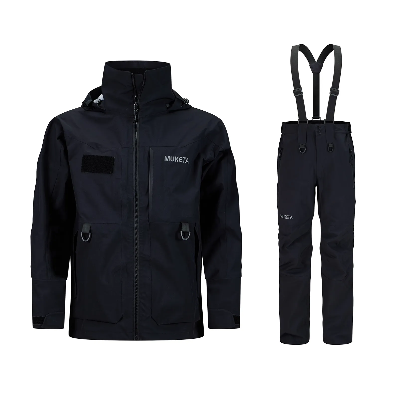 RainRider Rain Pants For Men Women Waterproof Rain Gear Bib Overalls Trousers For Fishing Hunting