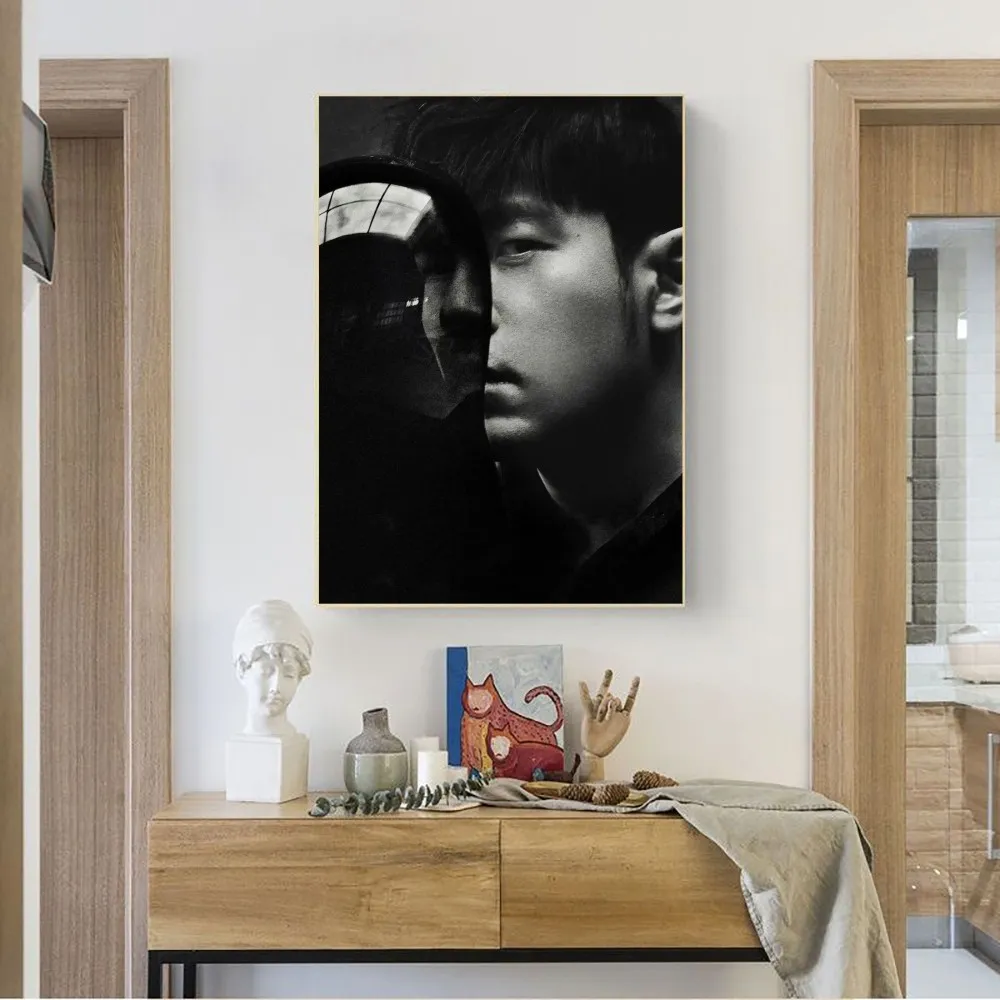 Singer Superstar Jay Chou Vintage Kraft Paper Poster From
