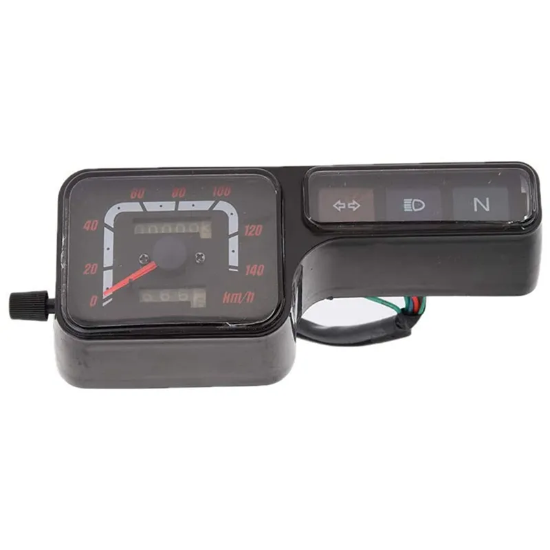 4X Motorcycle LCD Digital Speedometer Tachometer From Ddmyjul