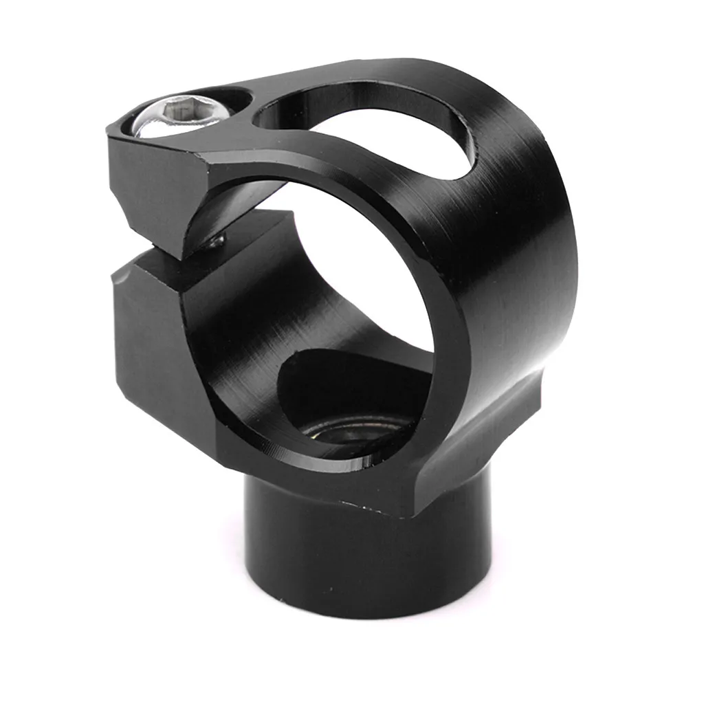 Motorcycle Steering Damper Fork Frame Mounting Clamp Bracket Aluminum Universal - Foto 2