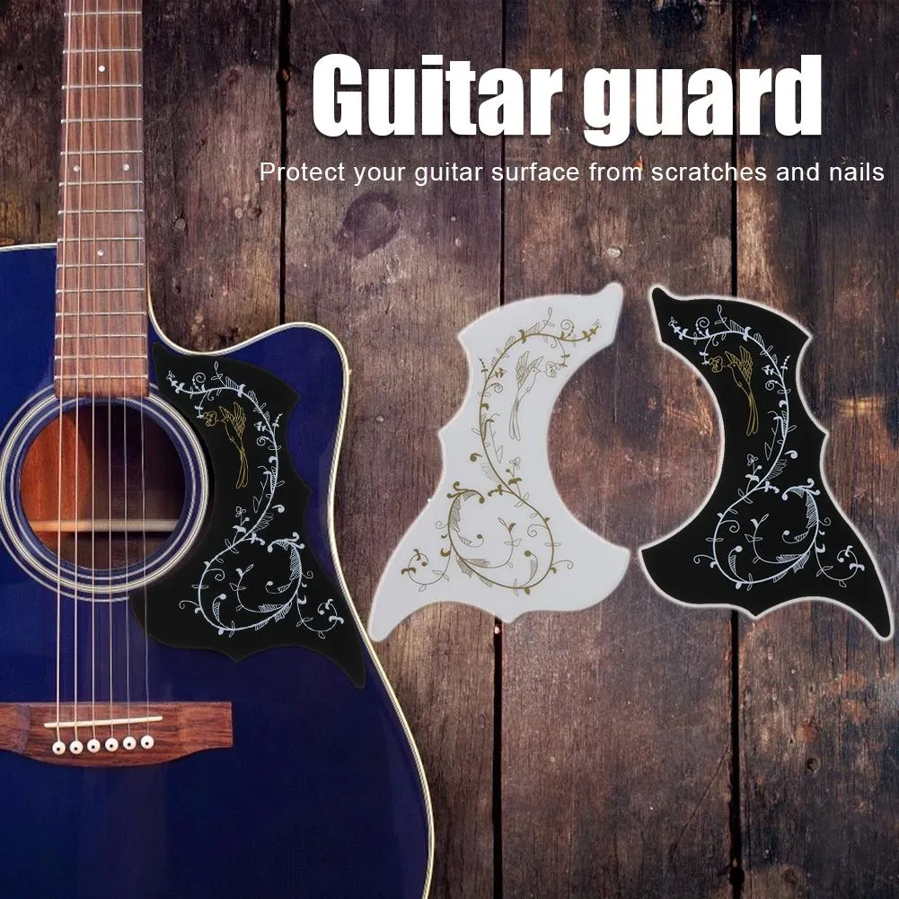 thumbnail image 2 of Acoustic Pickguard Guitar Sound Hole Cover Wood Carved 2 of 13