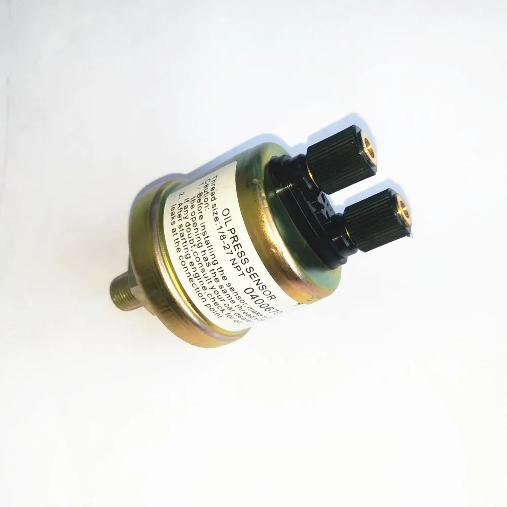 thumbnail image 2 of Oil Pressure Sensor, Universal 1/8 NPT Car Replacement Engine Oil Pressure Sensor For Aftermarket Gauge 2 of 10