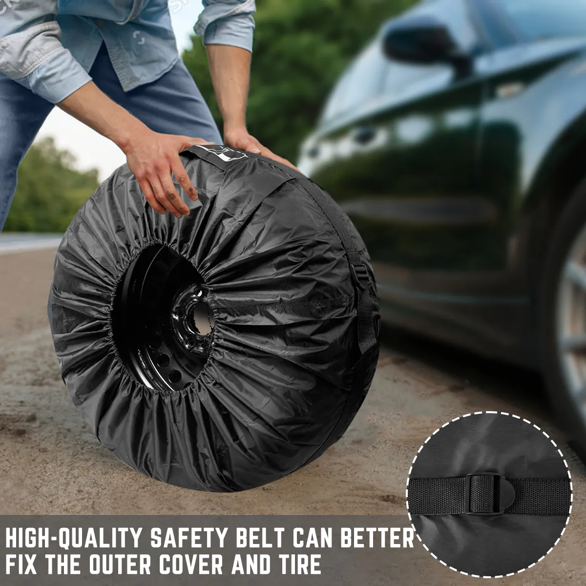 Visual Reference: Waterproof Car Spare Tire Covers Durable Auto From Ddmyjun 70