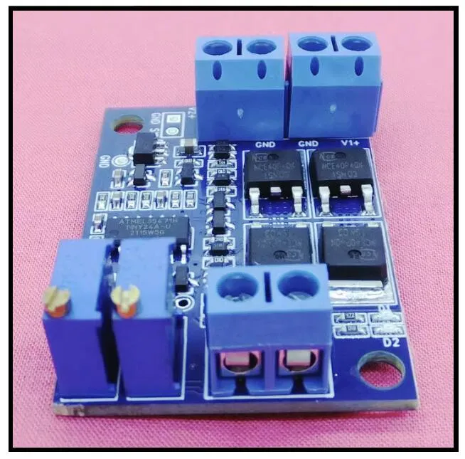Dual DC power switching module 6-34V input 15A for redundant power ...