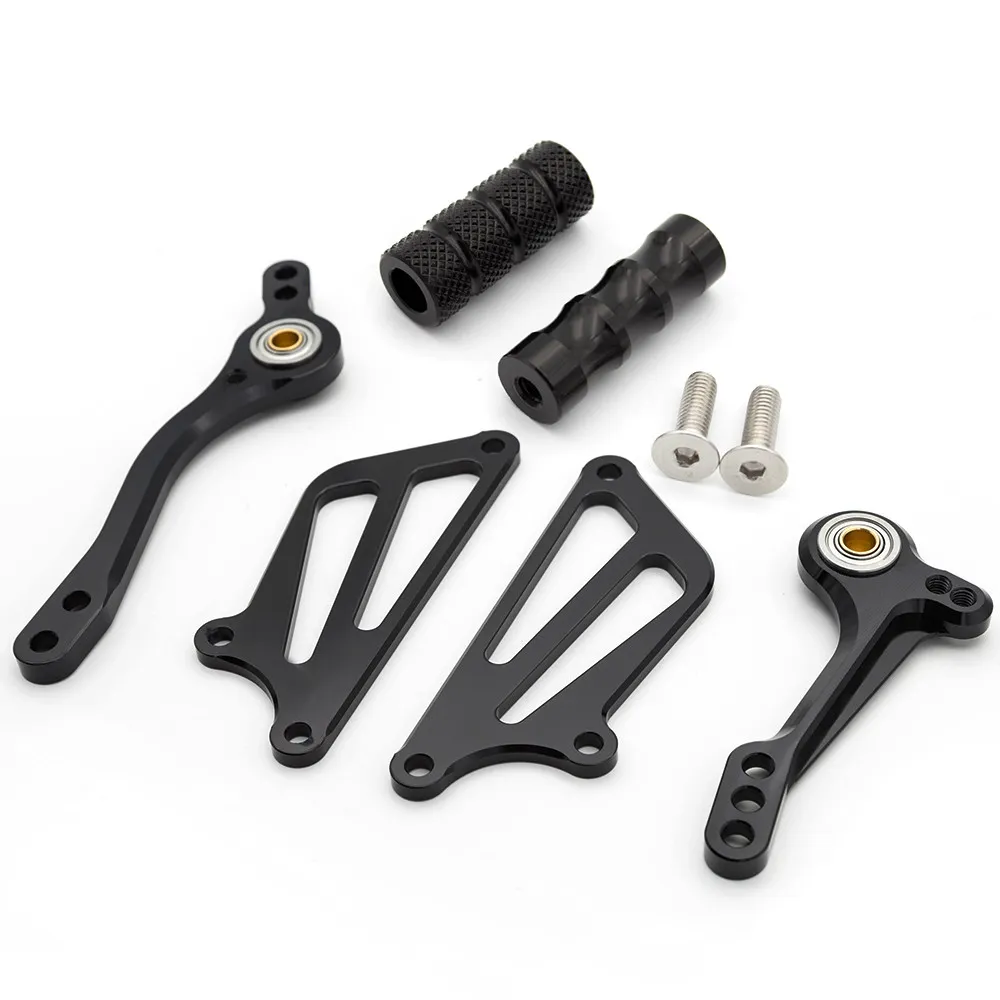 エス Motorcycle Rearset Foot Peg Rear Brake Gear Shift Lever for