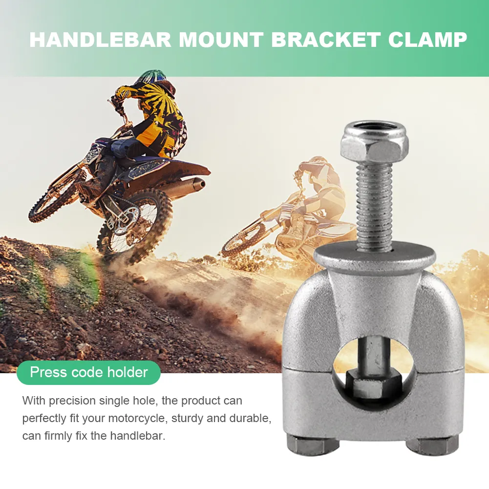 7/8″ 22mm Universal Motorcycle Aluminum Alloy Handlebar Brace - Foto 2