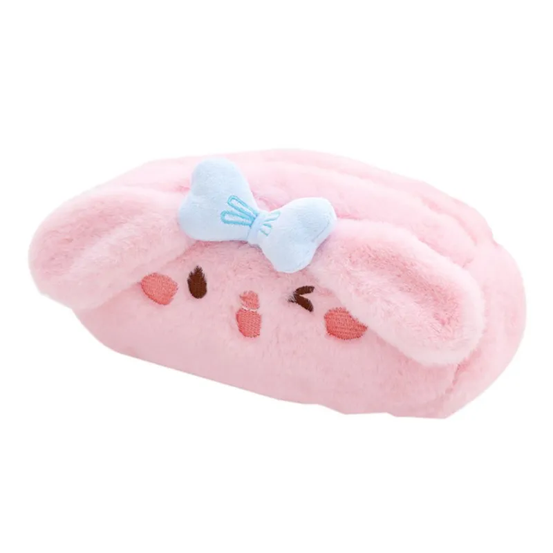 Plush Piggy Pencil Case Girly Cute Large Capacity Pencil Stationery Bag Cosmetic Bag Storage – Buy At Low Prices In The Online Store