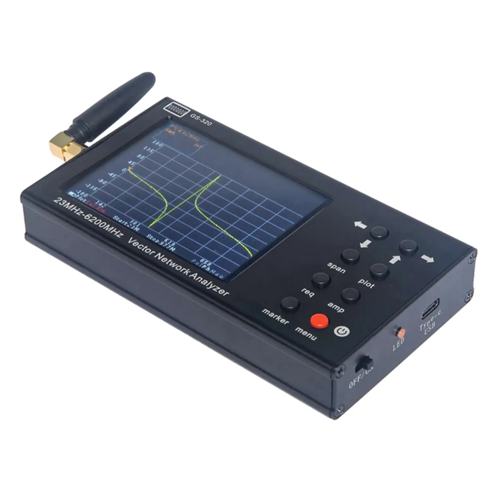 GS320 Handheld NanoVNA vector analyzer network with...