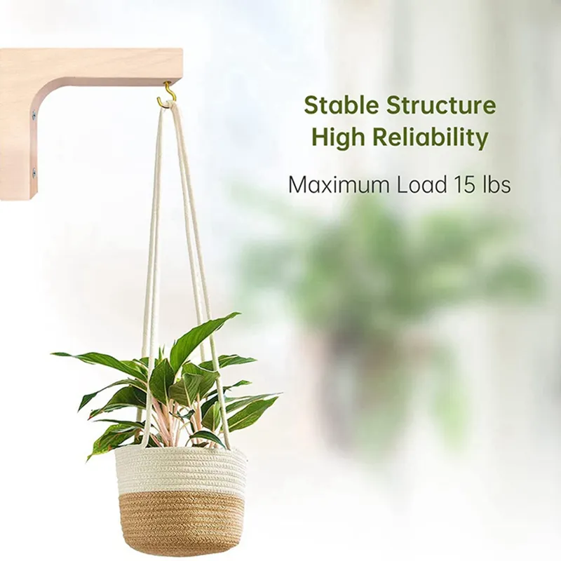Hanging Plant Hooks For Indoor Plants, Set Of 4 ... From Ddmyjun, $64.21 |  DHgate.Com