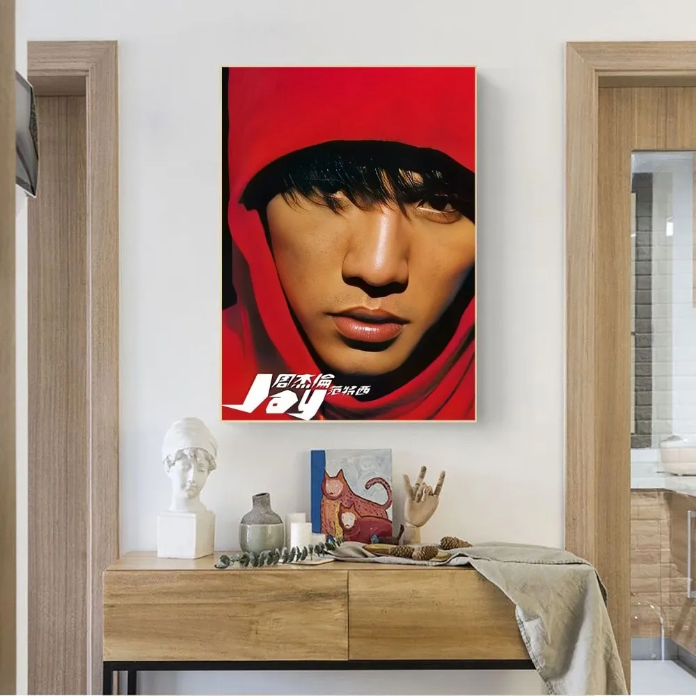 Jay Chou ポスター３枚　公式ポスター Singer Superstar Jay Chou Vintage Kraft Paper Poster From