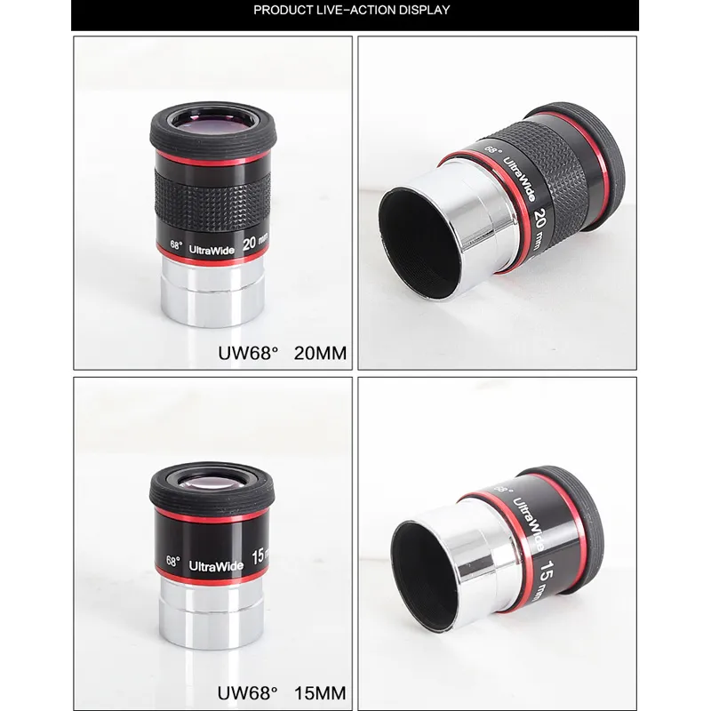 Aazon.co : Alstar Telescope Eyepiece Fully Ulti Coated - 1.25 Inch 6 66-Degree Ultra Wide - View #9
