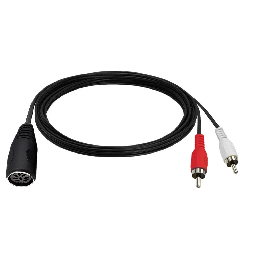 1 Pair RCA Audio Cable OFC 2RCA Male To 2RCA Male Audio Cable For Home Theater Amplifier Hi-Fi System Car Audio Speaker - 44