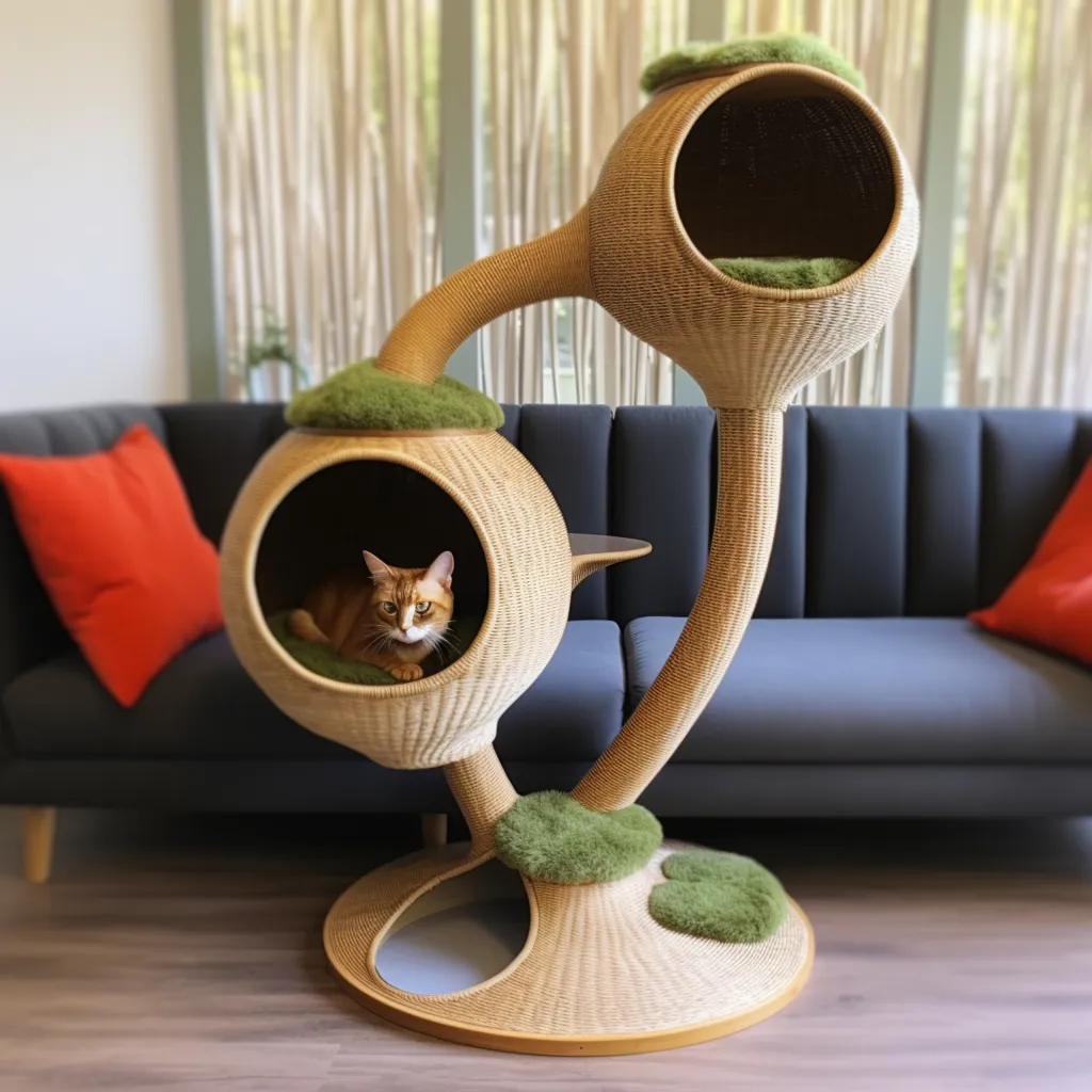 Cool cat scratching post sales