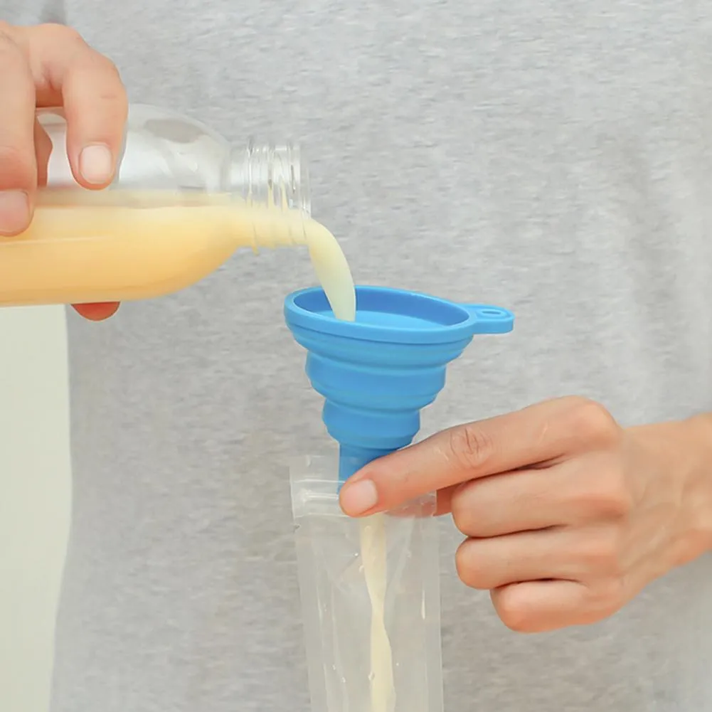 300 Disposable Popsicle Bags With Funnel - Ice Pop Making Kit With Reusable Sleeves For Homemade Frozen Treats - View #9