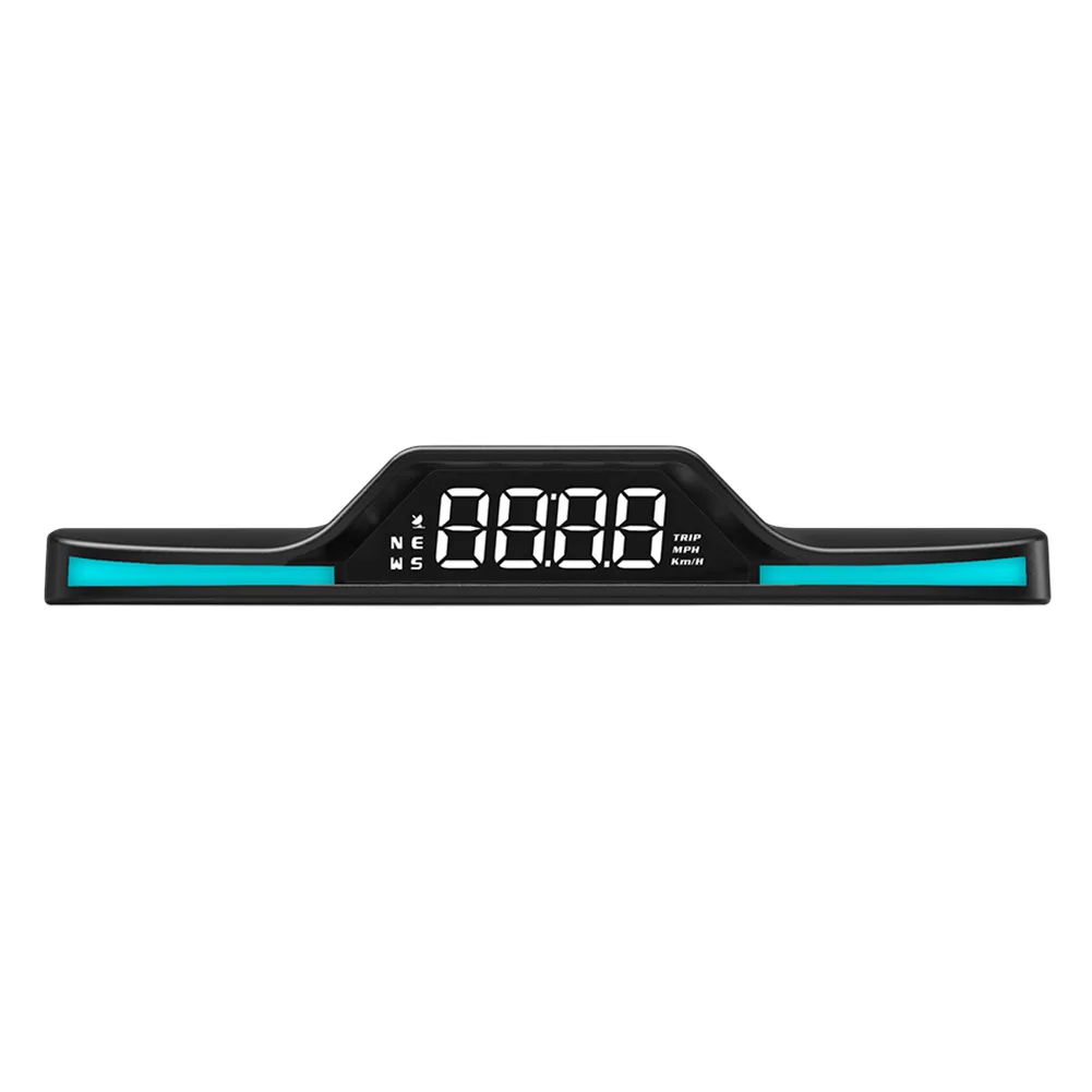 Automotive Smart Heads-Up Display: LED GPS Speedometer Alarm System ...