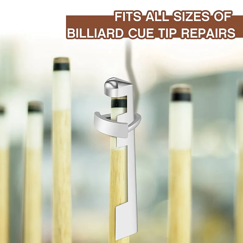 thumbnail image 2 of Porper Pool Cue Tip Clamp - Quick Tip Repair Tool 2 of 14