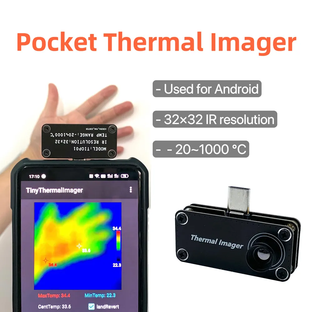 Wholesale TIOP01 Thermal Imaging Camera For Android Phones