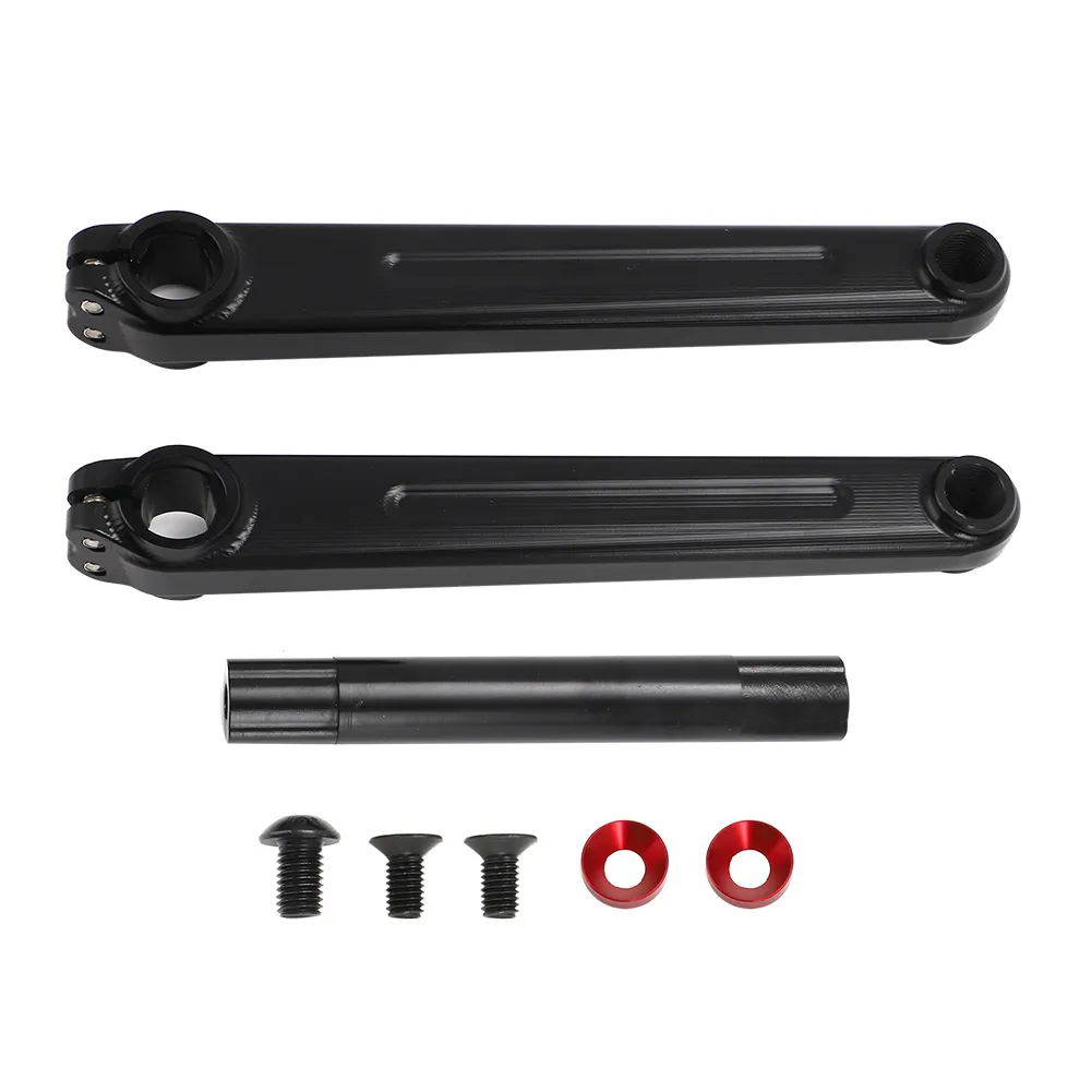 DHgate.com:BMX Crank Arms: 175mm Chrome 3-Piece Old-School